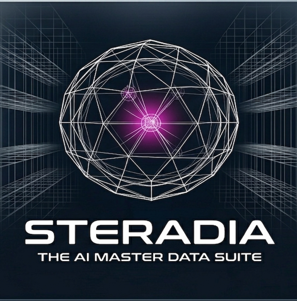 Steradia AI master data suite product mark